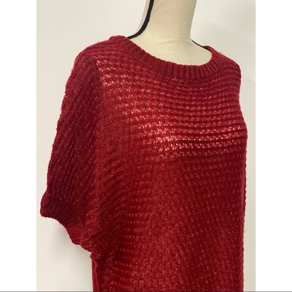 NWT NY Collection Red Sweater Size L - Picture 2 of 5